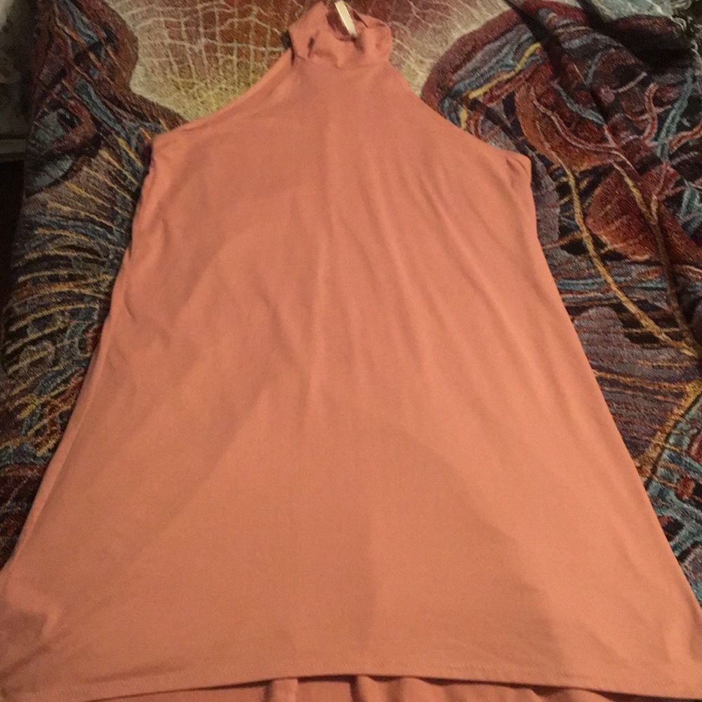 Turtle neck dress